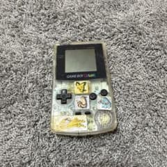 Nintendo GAME BOY COLOR 本体 クリア　ジャンク品のサムネイル