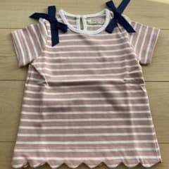 新品未使用 ボーダー半袖Tシャツ 110cm