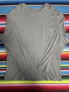 Goodfellow & Co 長袖ポケットTシャツ グレー XLのサムネイル