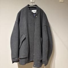 enfold エンフォルド　ラムウールメルトンスタジャン JK/ブルゾン enfold エンフォルド ラムウールメルトンスタジャン JK/ブルゾン