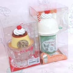 喫茶サンリオ プリン形 小物入れ クリームソーダ風 マスキングテープ カッター 喫茶サンリオ プリン形 小物入れ クリームソーダ風 マスキングテープ