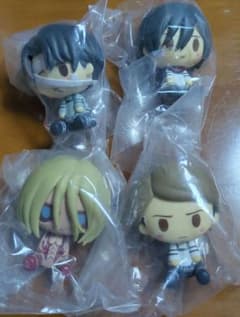 Ichiban Kuji Attack Titan Chokonokko Figure Set of 4