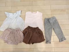 夏服プティマイン UNIQLO conoco BlackCloset110センチのサムネイル