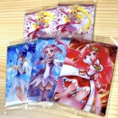 【ドキドキプリキュア】ウエハース カード5枚セットのサムネイル