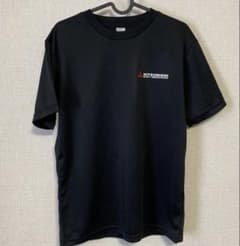 三菱重工　MHI ポリドライTシャツ　黒のサムネイル