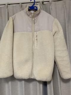 限定値下げ❗️グローバルワーク　ホワイトボアブルゾン　Lサイズのサムネイル