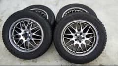 225/60R17 DM-V1 ブリヂストン スタッドレス+アルミ付き 深溝のサムネイル