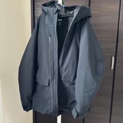 UNIQLO ハイブリッドダウンパーカ　3Dカット