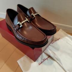 1度使用のみ✨Salvatore Ferragamo ビットローファー テバルド - メルカリ