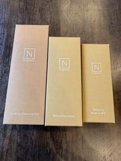 （新品）Nオーガニック3点セット　クレンジング 化粧水 乳液のサムネイル
