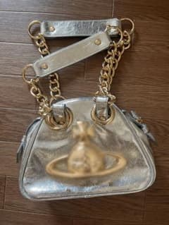 れ*お様 Vivienne Westwood ショルダーバッグ シルバーのサムネイル