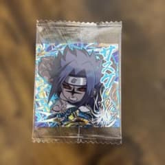 NARUTO 疾風伝 忍界シールウエハース チャクラレア うちはサスのサムネイル