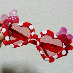 【 美品】ミニーマウス ハートサングラスのサムネイル