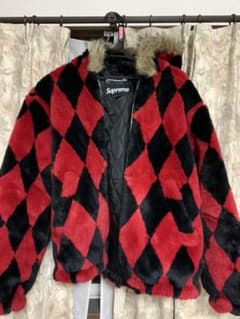supreme Diamond Faux Fur Jacketのサムネイル
