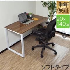 チェアマット　テレワークにおすすめ　傷防止マット新品未使用のサムネイル