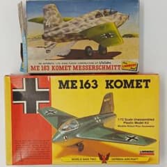リンドバーグ 1/72 メッサーシュミット Me163 コメット 2個セット