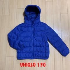★美品★UNIQLO ユニクロ ダウンジャケット　130のサムネイル