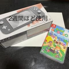 ニンテンドースイッチライト(ブラック/あつ森)のサムネイル