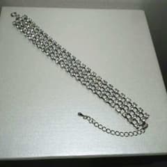 SWAROVSKI使用 ダイヤレーン 4連ブレスレットのサムネイル