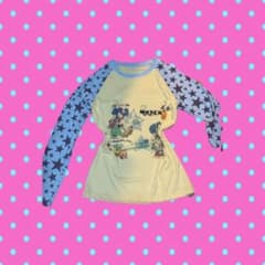 キャラクターグラフィック長袖Tシャツ y2k 平成のサムネイル