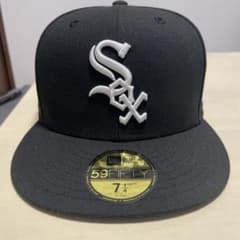 New Era 59FIFTY ブラックキャップ 7 1/4のサムネイル