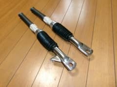 けっこう綺麗新品パーツ3点男の5センチダウン!モンキー純正 フォーク