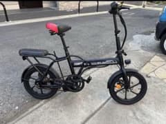 ［ジャンク品］SUNPIE 電動自転車自転車 スポーツタイプ ブラックのサムネイル