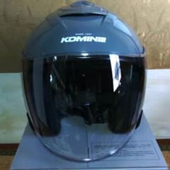 コミネHK-172ジェットヘルメット　バサルトグレーのサムネイル