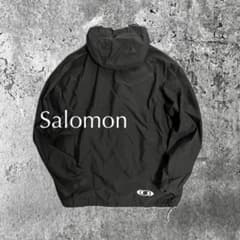 超激レア 90s salomon 旧ロゴ リングarchive 11747391 激レア 90s Salomon サロモン テック パーカー アーカイブ 黒 - メルカリ