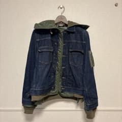 19-02020m】A.P.C×Sacai コラボジャケット サイズ3 - メルカリ