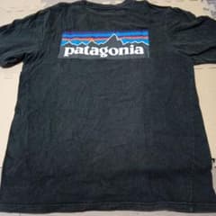 Patagonia ポケットTシャツ ブラック　メンズのサムネイル