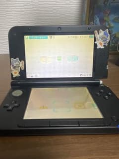【ジャンク品・部品取り】ニンテンドー3DS LL ブラック 本体のみのサムネイル