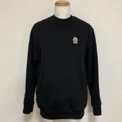美品☆ モンクレール ワッペン ブラック M パーカー 国内正規品 5P244 