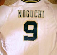 オリックスバファローズ 野口智哉選手 ユニフォーム Lサイズ 野口 智哉 ユニフォーム サイズL（オリックスバファローズ） - メルカリ