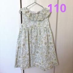 petit main 花柄 ノースリーブ 110cmのサムネイル