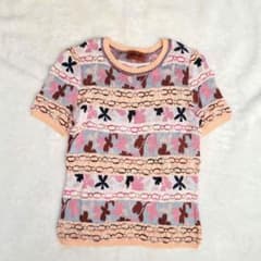 ミッソーニ MISSONI 半袖 ニット トップス イタリア製 - メルカリ