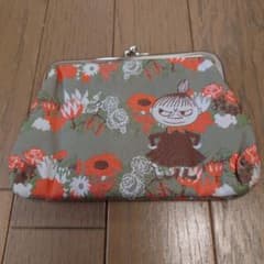 MOOMIN リトルミイ がま口ポーチ 花柄のサムネイル