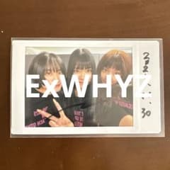 最終値下げ】ExWHYZ グループチェキ mahoサイン入り - メルカリ