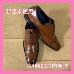本革の高級感あり‼️ ビジネスシューズ　ブラウンのサムネイル