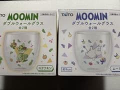 ムーミン ダブルウォールグラス 2種セット