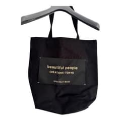 beautiful people ブラック ビッグネームタグトート ゴールドタグのサムネイル