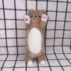 [신품]에 가서! 냥코 봉제인형 고양이 고양이 YELL 소리가 난다