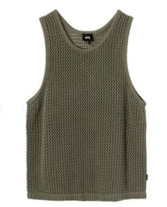 stussy odyed mesh tank Mサイズ　タグ付きのサムネイル