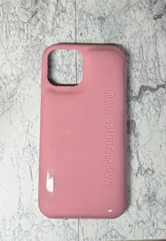 ピンク シリコン iPhoneケース　iPhone12のサムネイル