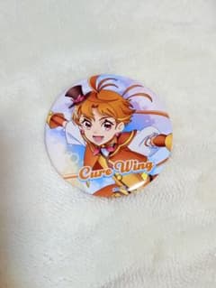 ひろプリ キュアウィング 全プリキュア展 缶バッジ ＆ 食玩マスコット　セットのサムネイル