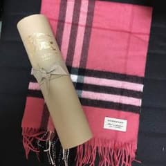 【ことみん様専用】バーバリー カシミヤ マフラーのサムネイル