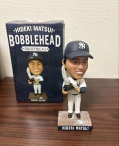 松井秀喜 ボブルヘッド ヤンキース フィギュア - メルカリ