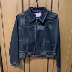 サノバチーズ　Stitch JKT  BLACKのサムネイル