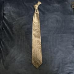 [美品]Calvin Klein グレー ストライプ ネクタイのサムネイル
