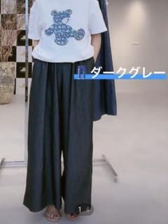 ABITOKYO デニムガウチョパンツのサムネイル